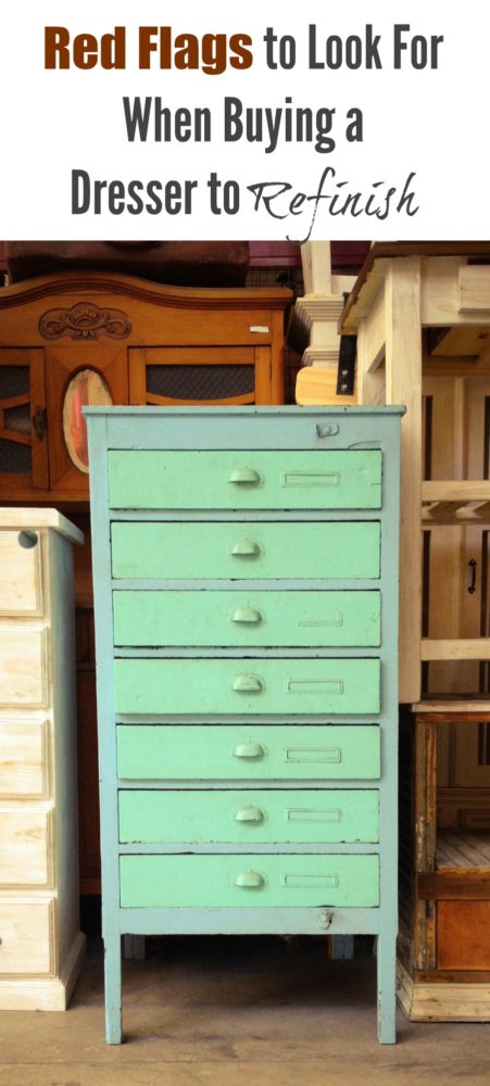 What to Look For in a Dresser or Nightstand To Refinish