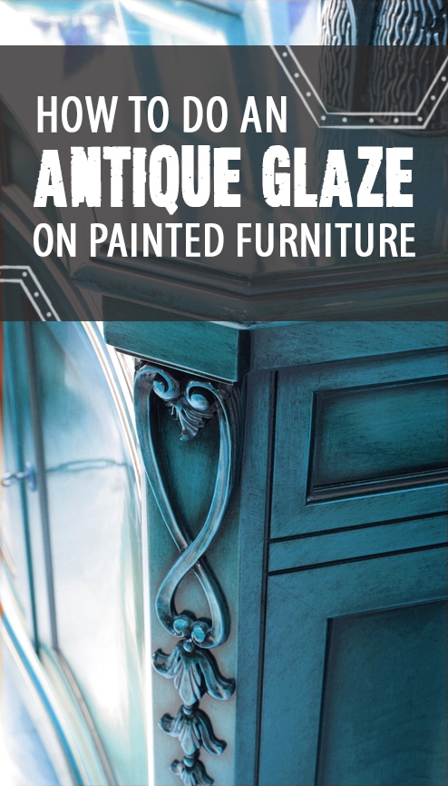 How to Do an Antique Glaze on Painted Furniture