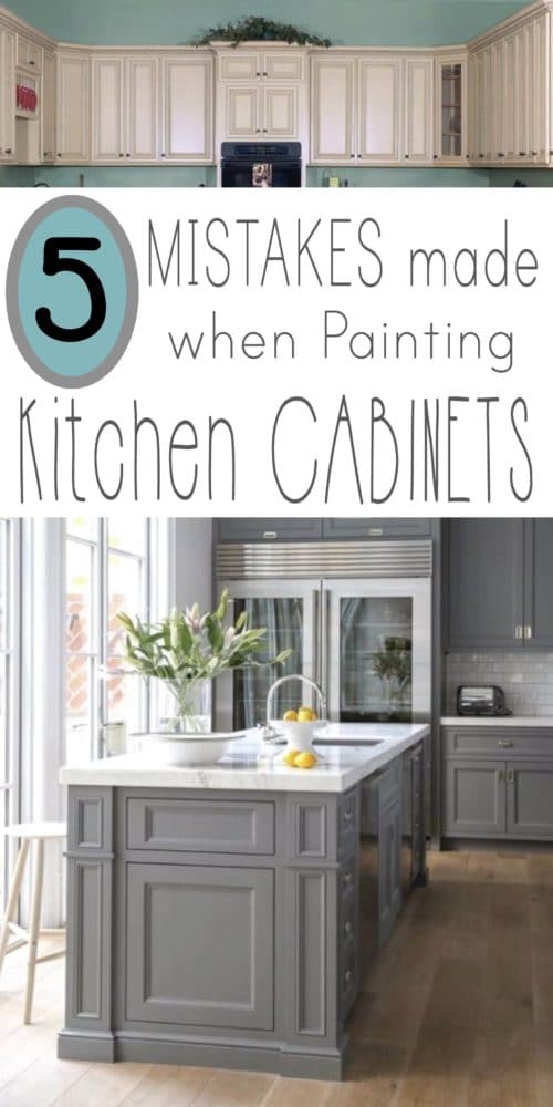 Mistakes People Make When Painting Kitchen Page
