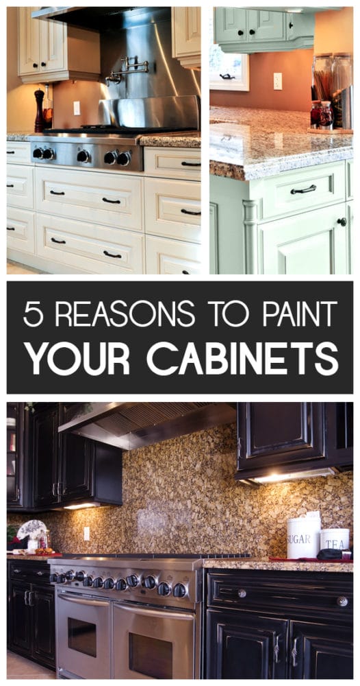 5 Reasons to Paint Your Kitchen Cabinets