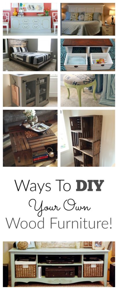 Ways to DIY Your Own Furniture