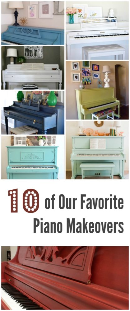 10 of Our Favorite Piano Makeovers!
