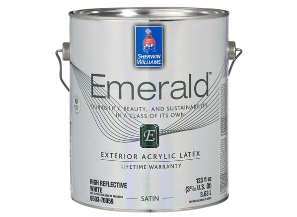 can of Sherwin Williams latex paint