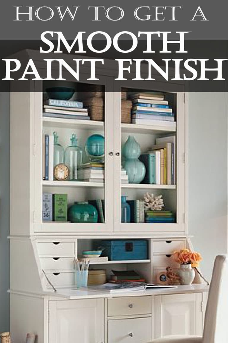 How to Get a Smooth Paint Finish Painted Furniture Ideas