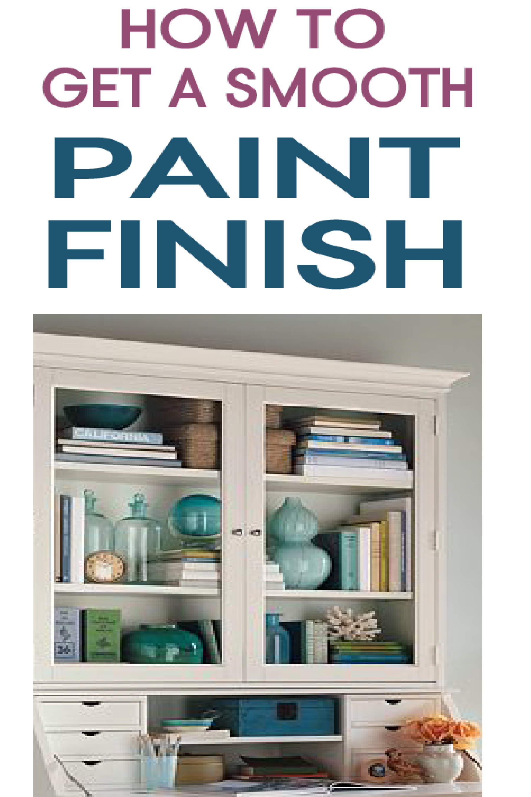 Learn how to get a smooth finish on any paint job you have. 