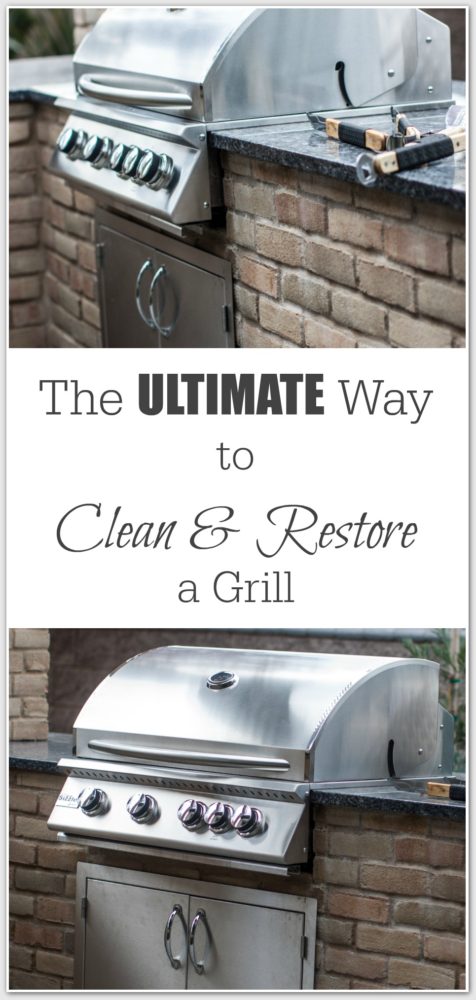 How to Clean & Restore a Stainless Steel Grill