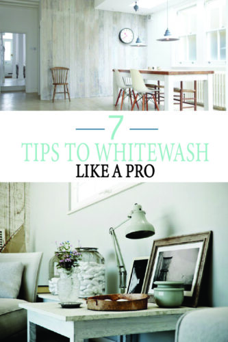 Achieve Whitewash furniture with DIY tips and tricks.  Learn before you paint!