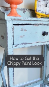 How to Get the Chippy Paint Look