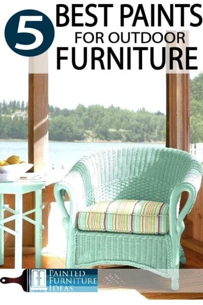 A new coat of paint gives everything a new look, learn how to paint outdoor furniture correctly!