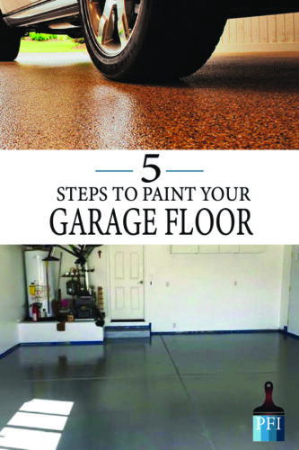 Paint your garage the right way with these 5 professional steps! 
