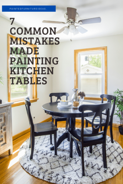 Painted Furniture Ideas | 7 Common Mistakes Made Painting Kitchen ...