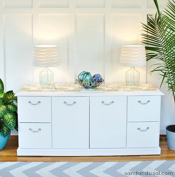 LiveLoveDIY: How To Paint Laminate Furniture in 3 Easy Steps!