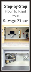 How to Paint Your Garage Floor - Painted Furniture Ideas
