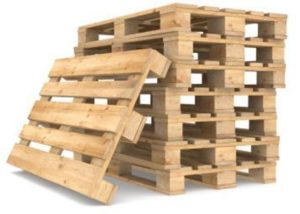 pallet stacked for diy project