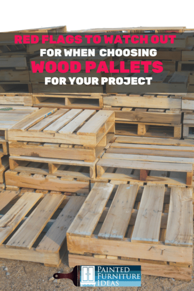 DIY 'ers love pallets, free wood can be a great resource, but before you start your DIY pallet project check out what to look for to get the best wood.