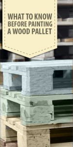 What to know before painting a wood pallet