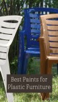 How to Paint Plastic Furniture