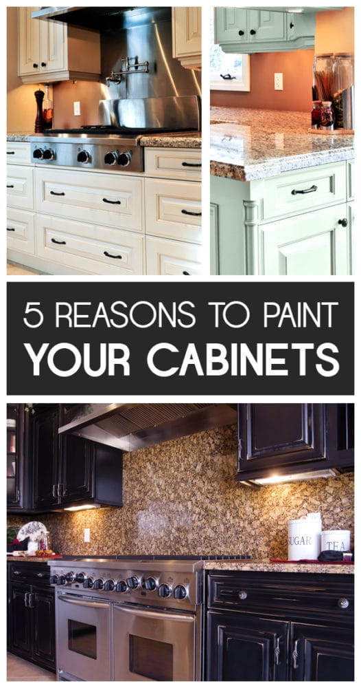 5 Reasons to paint your cabinets