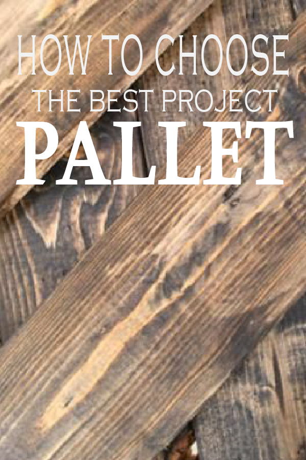 Learn which pallets are safe and will be best for your next DIY project!
