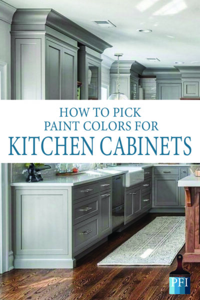 Repainting your kitchen? Learn how to pick the best color for your kitchen makeover!