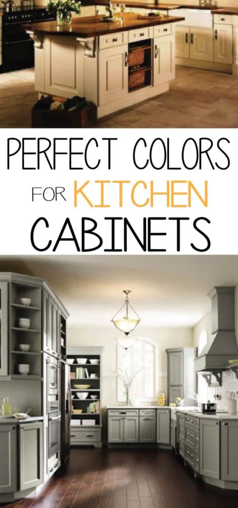 Great Colors for Painting Kitchen Cabinets - Painted Furniture Ideas