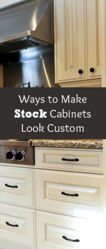 Ways to Make Stock Cabinets Look Custom