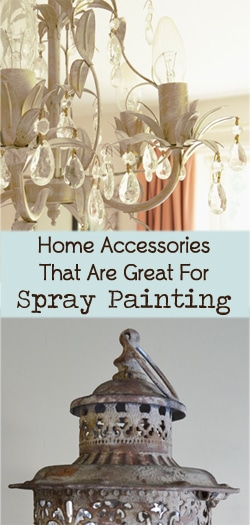 Home Decor Accessories That Are Great For Spray Painting