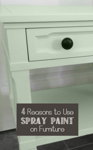 4 Reasons To Use Spray Paint On, Is It Ok To Spray Paint Wood Furniture