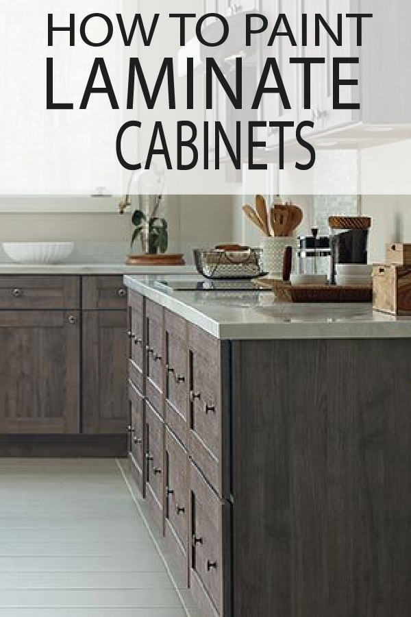 How to Paint Laminate Cabinets - Painted Furniture Ideas