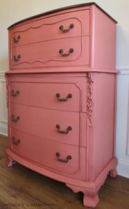 painted dresser