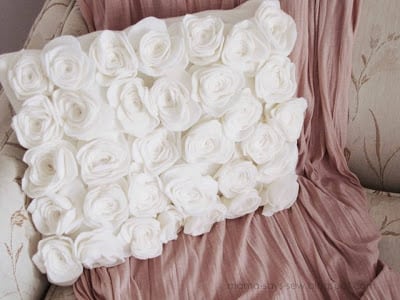 DIY Flower Pillow