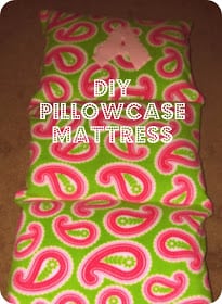 DIY PIllow Case Matteress