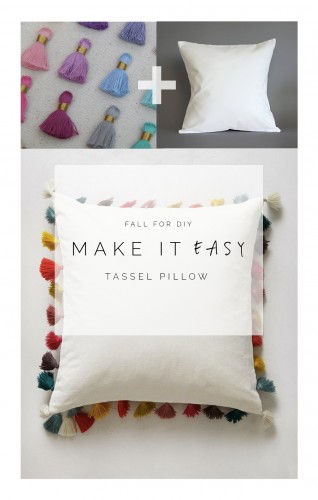 DIY Tassel Pillow