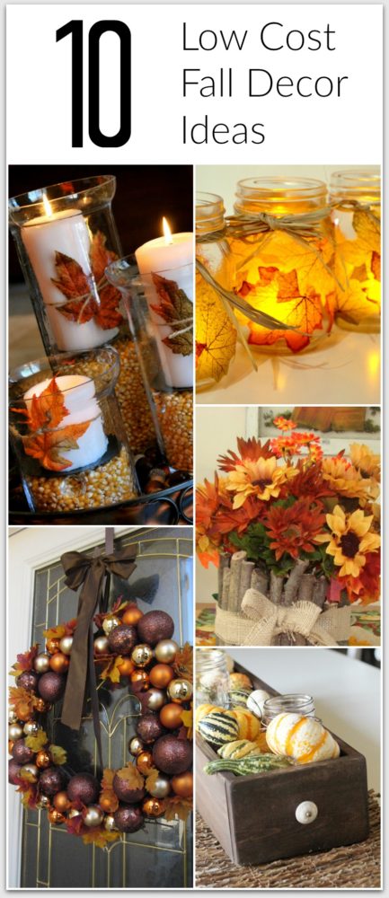 10 Cheap and Easy Fall Decor Ideas - Painted Furniture Ideas