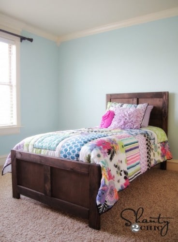 DIY Bed-Pottery Barn Inspired