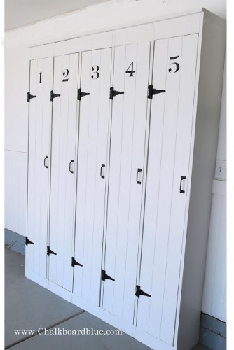 DIY Pottery Barn Lockers