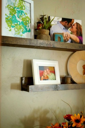 DIY Pottery Barn Shelves