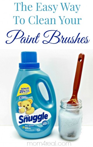 How to Clean Paint Brushes {Quick + Easy!} - Love & Renovations