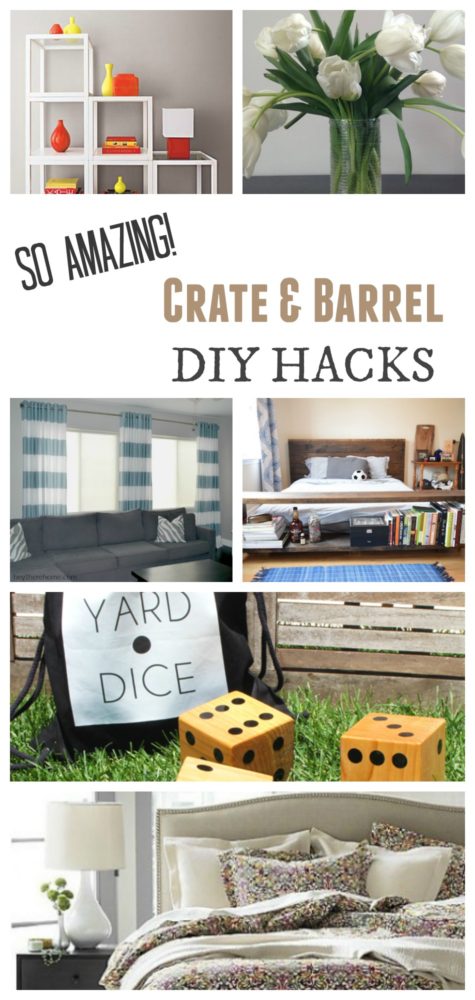 Crate and Barrel DIY Hacks