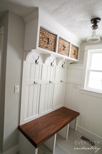 Painted Furniture Ideas Dazzling Mudroom Makeover