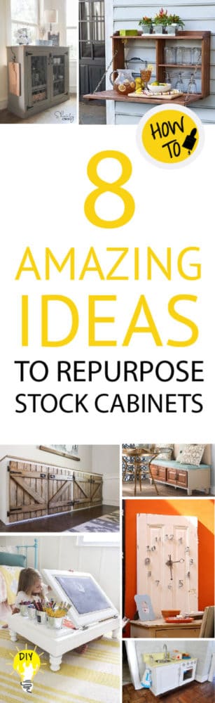 repurpose stock cabinets