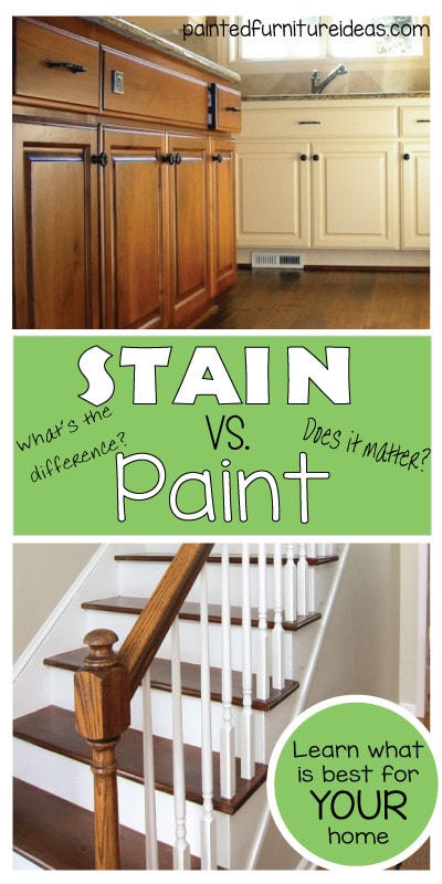 Painted Furniture Ideas What Is The Difference Between Staining