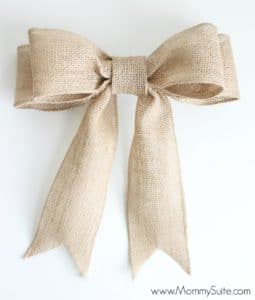 How To Sew a Burlap Garland