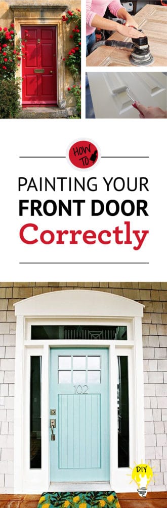 painted door