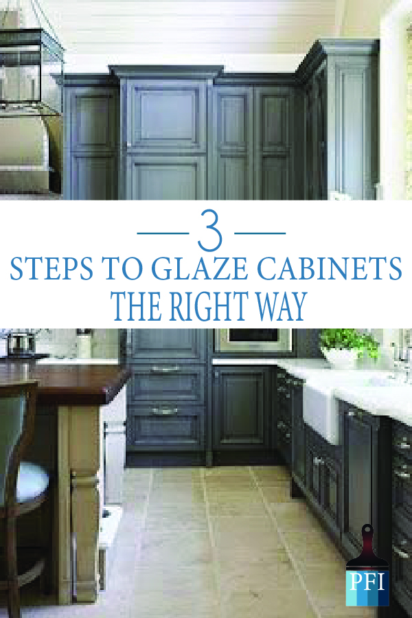 Glaze Cabinets Correctly, Can You Use Gel Stain On Painted Cabinets