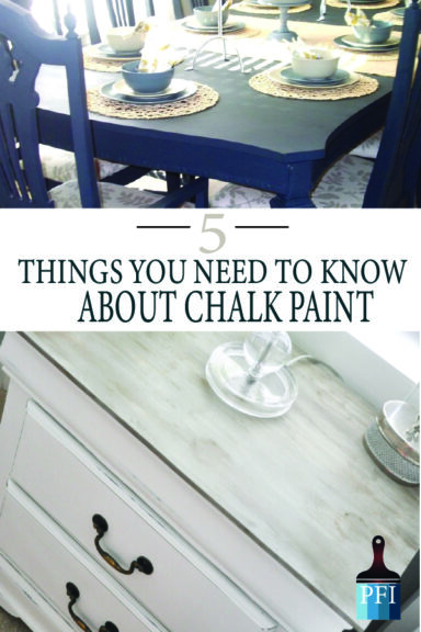 5 Things You Should Know about Chalk Paint - Painted Furniture Ideas