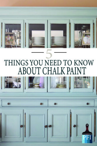 Learn what you need before you start your next diy painting project! Chalk paint can be tricky!