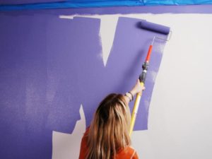 purple wall