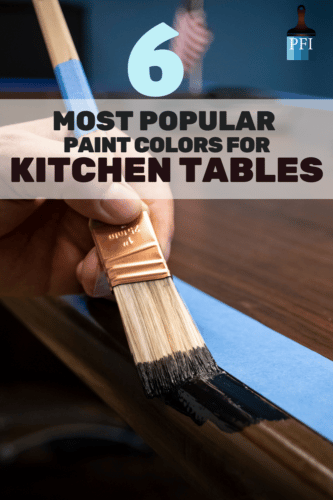 6 classic table paint options for your kitchen makeover! 