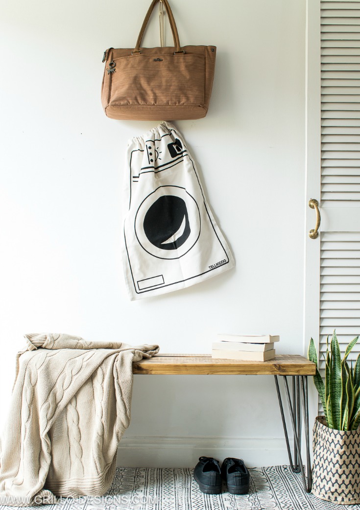 simple entry bench DIY